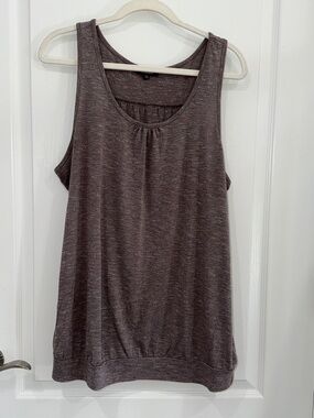 Traleubie Women's Sleeveless Scoop Neck Tank Top - gray size XLarge